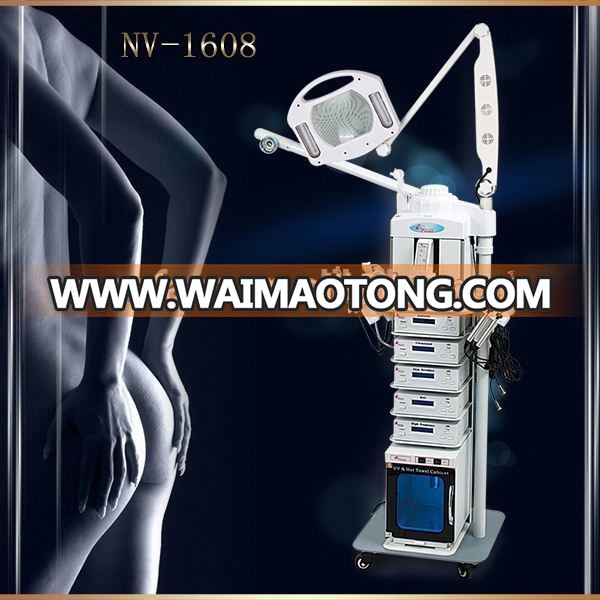 NV-1608 2018 new multifunctional machine 19 IN1 facial tool beauty equipment for facial for salon